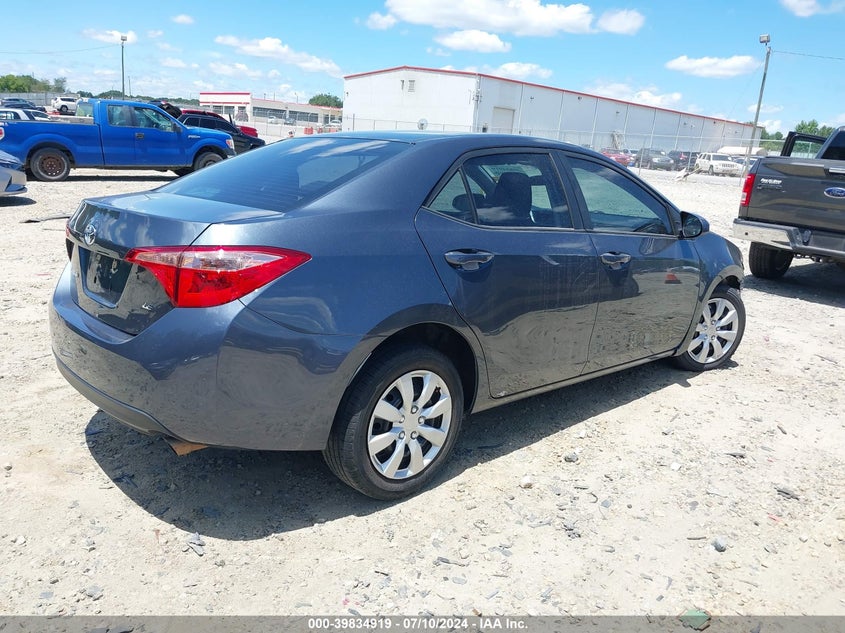 2019 TOYOTA COROLLA LE - 2T1BURHE2KC137113