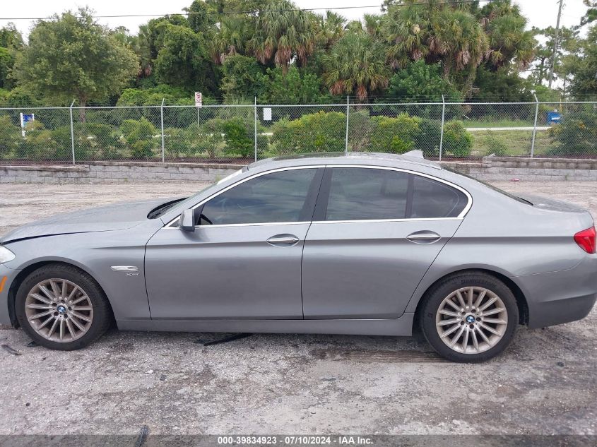 2012 BMW 535I Xi VIN: WBAFU7C56CDU60448 Lot: 39834923