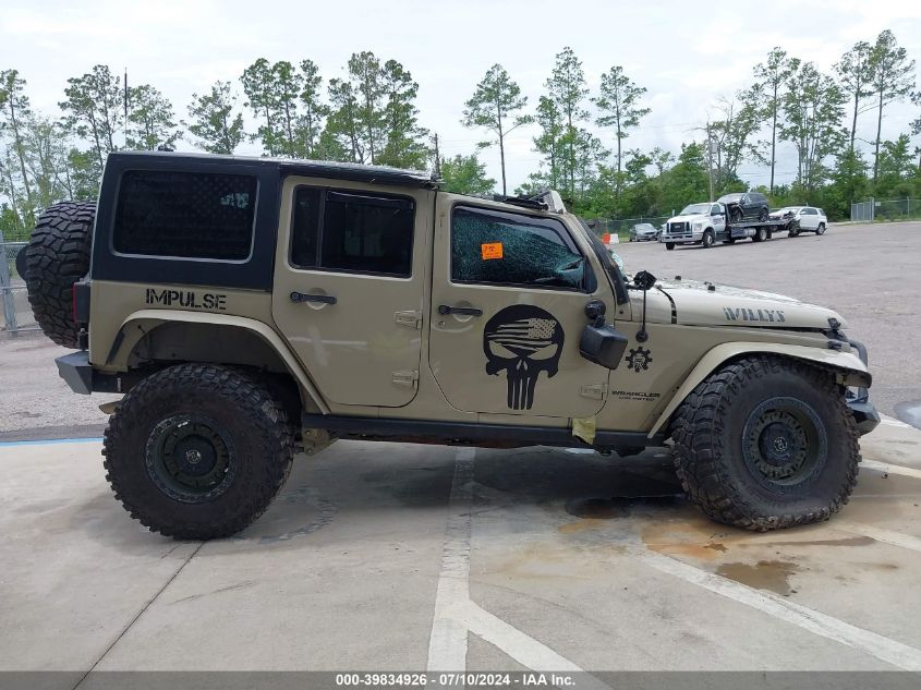 2017 Jeep Wrangler Unlimited Sport VIN: 1C4BJWDG3HL613191 Lot: 39834926