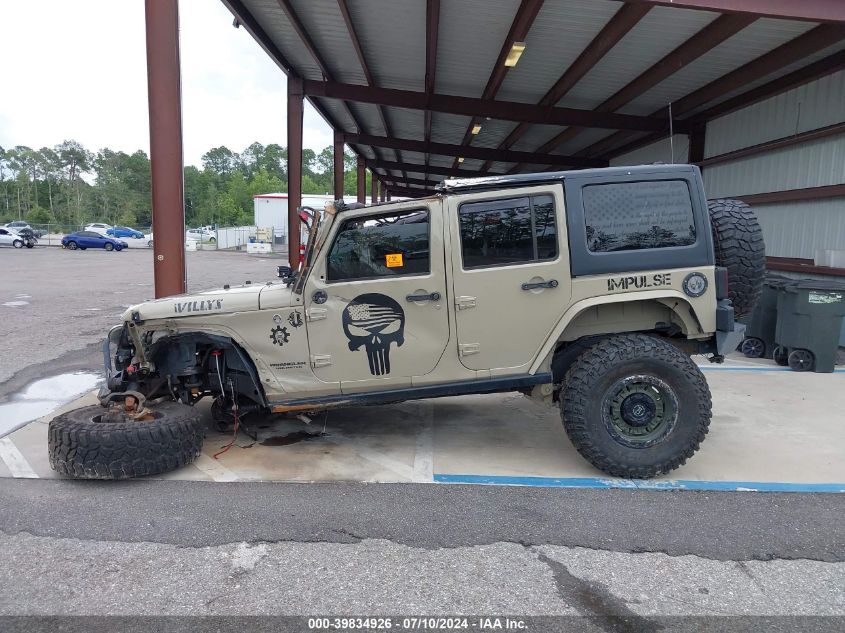 2017 Jeep Wrangler Unlimited Sport VIN: 1C4BJWDG3HL613191 Lot: 39834926