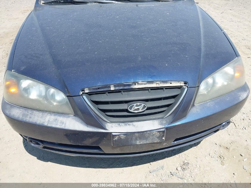 2004 Hyundai Elantra Gls/Gt VIN: KMHDN46D14U796062 Lot: 39834962