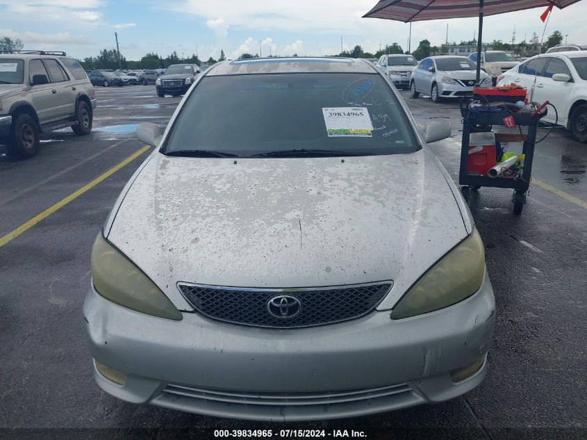 2005 Toyota Camry Se VIN: 4T1BE32K75U979439 Lot: 39834965