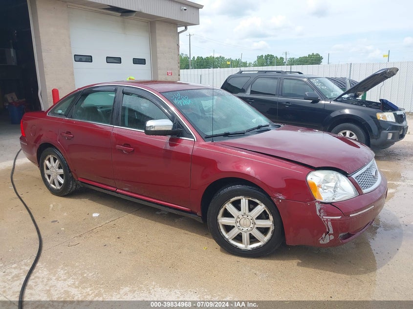 2007 Ford Five Hundred Limited VIN: 1FAFP25137G113757 Lot: 39834968