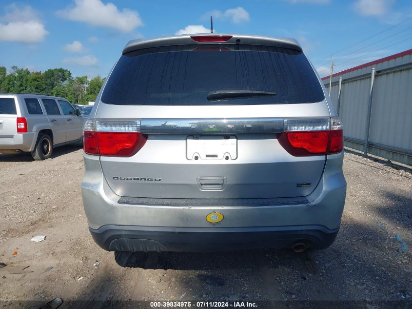 2011 Dodge Durango Express VIN: 1D4RD2GG6BC741834 Lot: 39834975