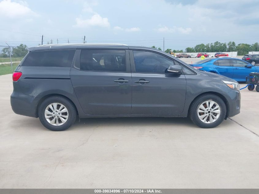 2017 Kia Sedona Lx VIN: KNDMB5C19H6322707 Lot: 39834996