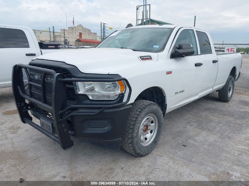 2022 Ram 2500 Tradesman VIN: 3C6UR5HJ0NG155000 Lot: 39834999