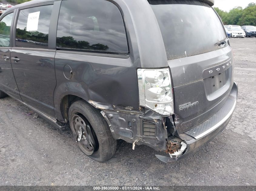 2018 Dodge Grand Caravan Se VIN: 2C4RDGBG1JR160233 Lot: 39835000