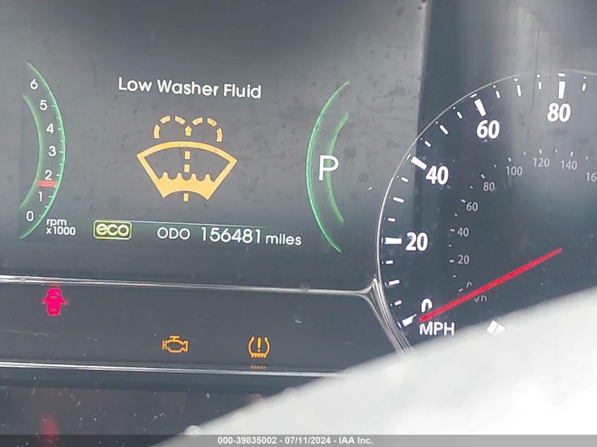 2012 Kia Optima Hybrid Ex VIN: KNAGM4AD3C5033087 Lot: 39835002