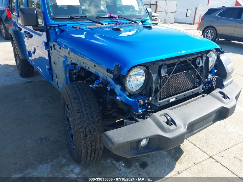 2022 Jeep Wrangler Unlimited Sport VIN: 1C4HJXDG7NW224144 Lot: 39835006