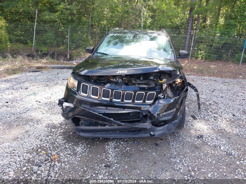 2018 Jeep Compass Sport 4X4 VIN: 3C4NJDAB1JT131811 Lot: 39835008