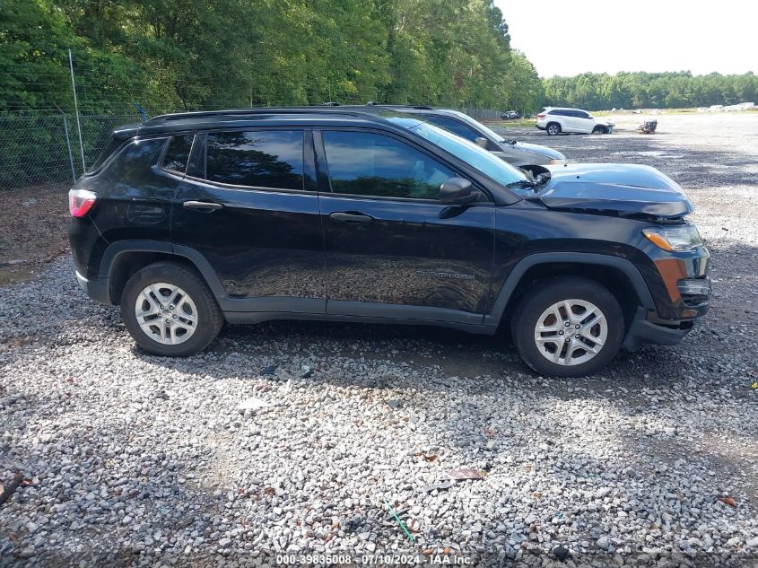 2018 Jeep Compass Sport 4X4 VIN: 3C4NJDAB1JT131811 Lot: 39835008