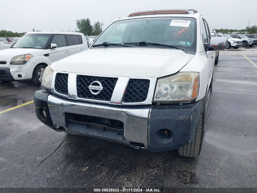 2007 Nissan Armada Le VIN: 5N1BA08CX7N714795 Lot: 39835033