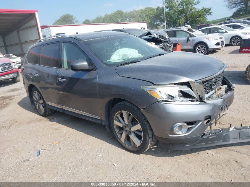 VIN 5N1AR2MM2GC656160 2016 Nissan Pathfinder, Plati... no.1