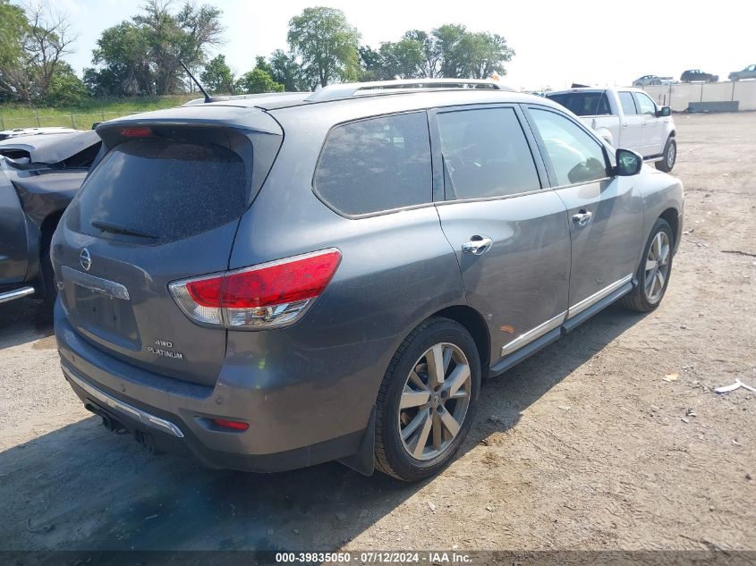 VIN 5N1AR2MM2GC656160 2016 Nissan Pathfinder, Plati... no.4