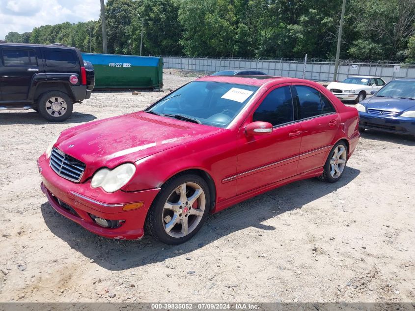 WDBRF40JX5A819653 | 2005 MERCEDES-BENZ C 230