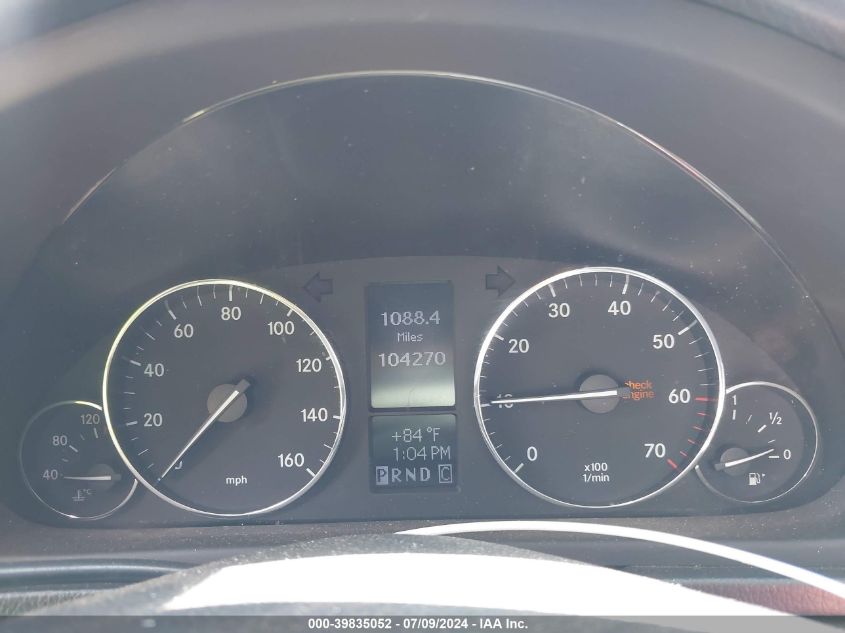 2005 Mercedes-Benz C 230 Kompressor Sport VIN: WDBRF40JX5A819653 Lot: 39835052