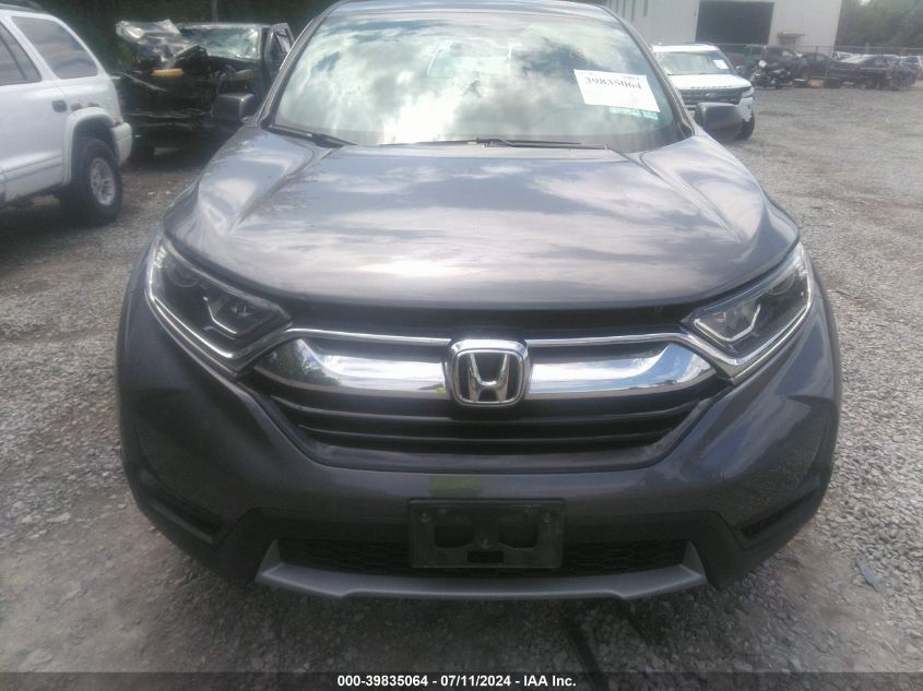 2018 Honda Cr-V Lx VIN: 2HKRW6H33JH215884 Lot: 39835064