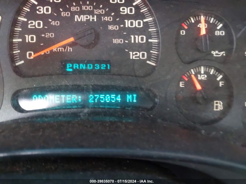 2005 Chevrolet Avalanche 1500 Ls VIN: 3GNEC12Z95G225994 Lot: 39835070