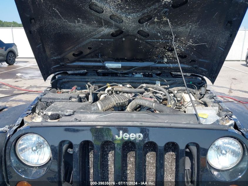 2009 Jeep Wrangler Unlimited X VIN: 1J4GA39129L757058 Lot: 39835076