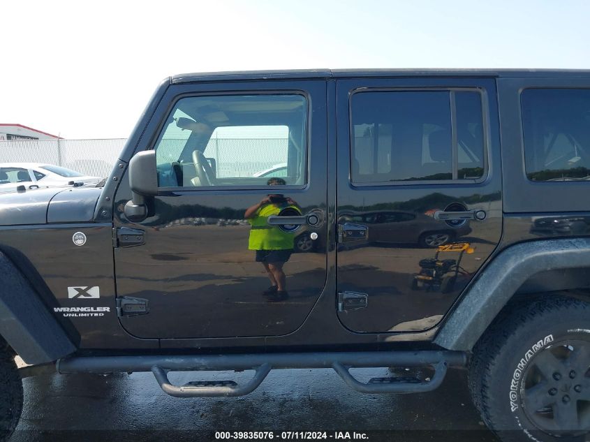 2009 Jeep Wrangler Unlimited X VIN: 1J4GA39129L757058 Lot: 39835076