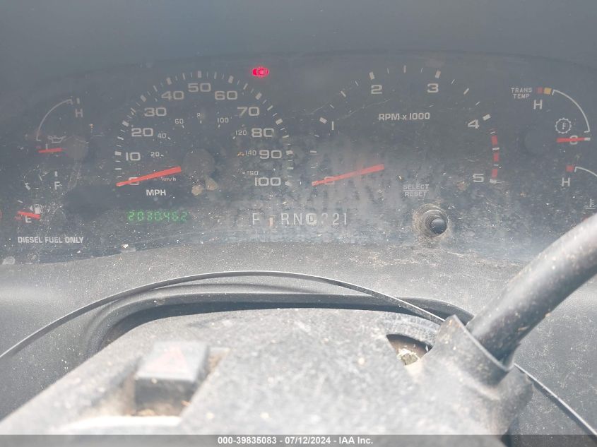 2003 Ford F-350 Xl/Xlt VIN: 1FTSF31P43EB59793 Lot: 39835083