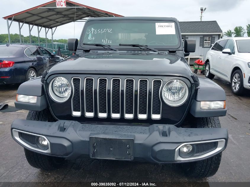 2021 Jeep Wrangler Unlimited Sahara 4X4 VIN: 1C4HJXEN5MW546924 Lot: 39835092