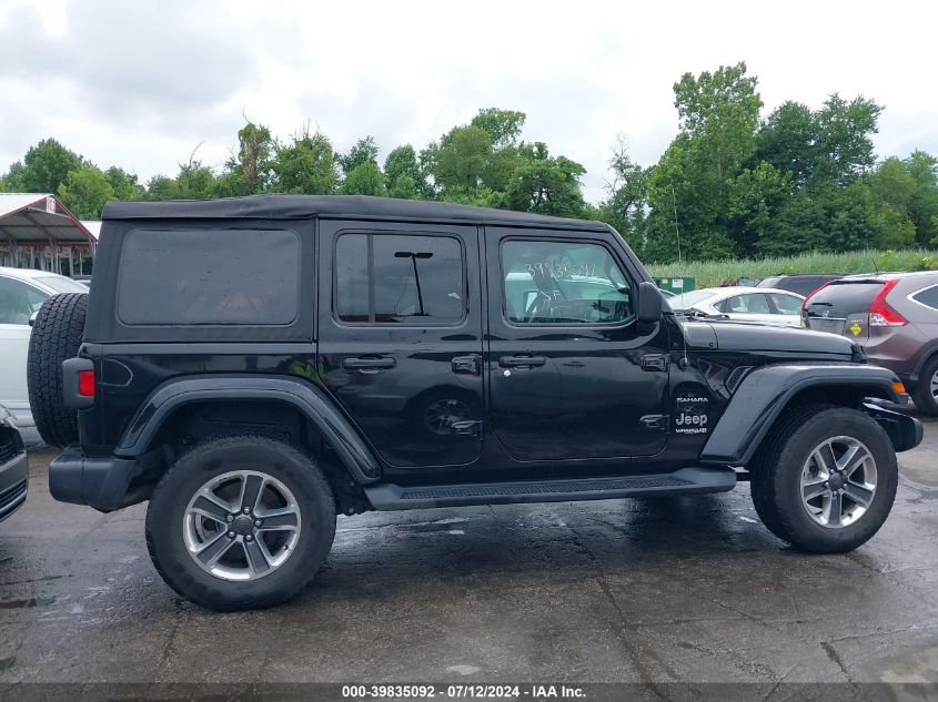 2021 Jeep Wrangler Unlimited Sahara 4X4 VIN: 1C4HJXEN5MW546924 Lot: 39835092