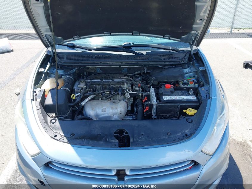 2013 Dodge Dart Sxt VIN: 1C3CDFBA1DD148977 Lot: 39835106