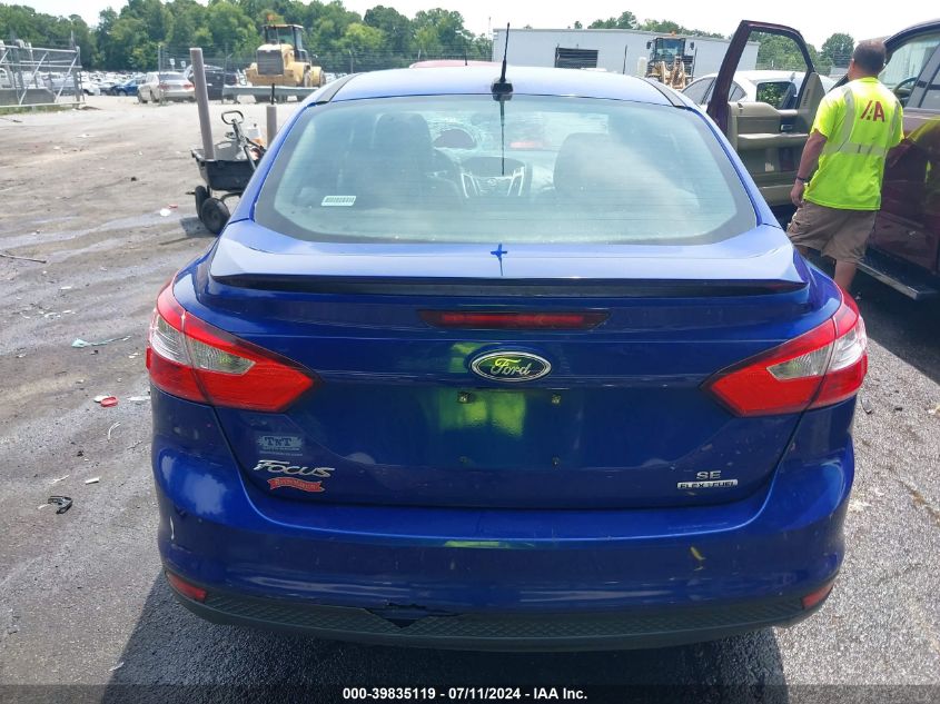 2013 Ford Focus Se VIN: 1FADP3F2XDL285193 Lot: 39835119