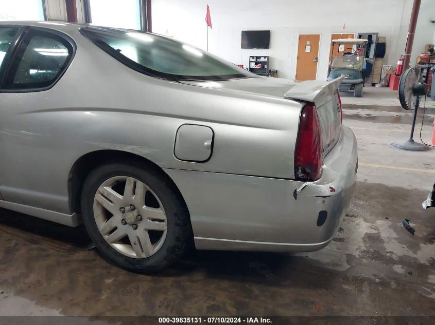 2G1WK15K379413432 | 2007 CHEVROLET MONTE CARLO