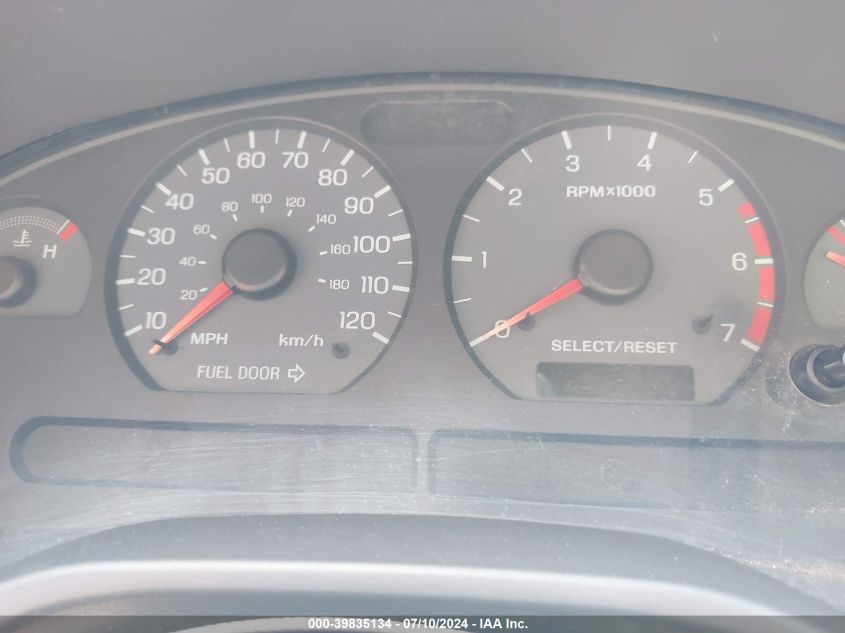 2001 Ford Mustang VIN: 1FAFP44421F113804 Lot: 39835134