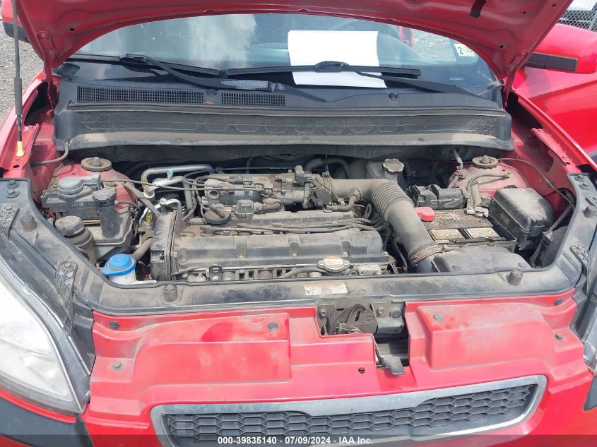 2011 Kia Soul + VIN: KNDJT2A20B7287292 Lot: 39835140