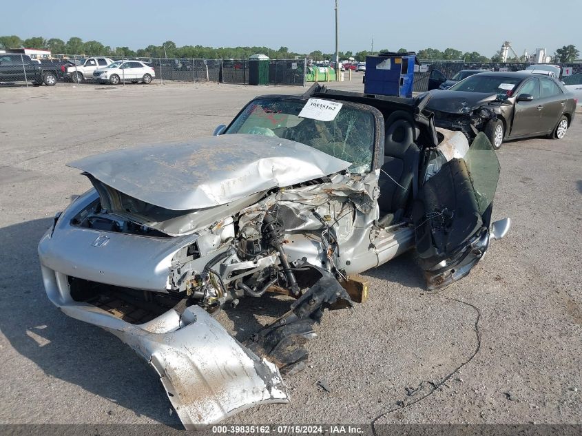 2004 Honda S2000 VIN: JHMAP21424T003658 Lot: 39835162