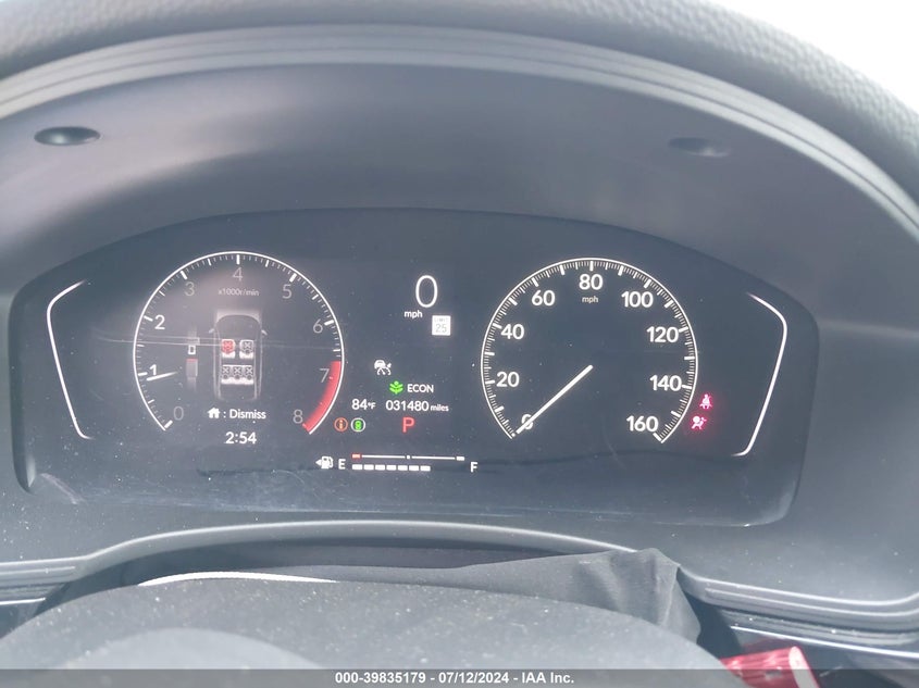 VIN 2HGFE2F53NH579855 2022 HONDA CIVIC SPORT
