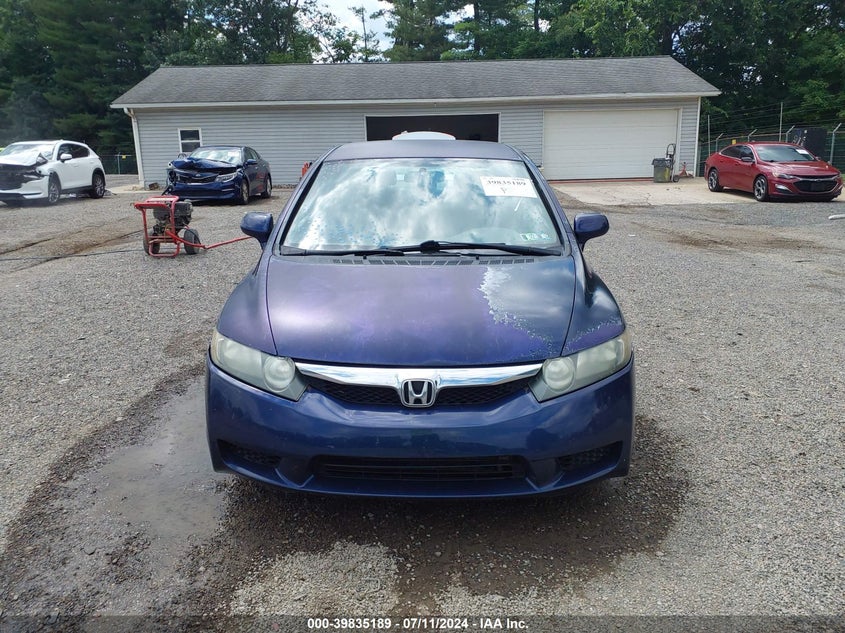 2010 Honda Civic Lx VIN: 2HGFA1F5XAH556587 Lot: 39835189