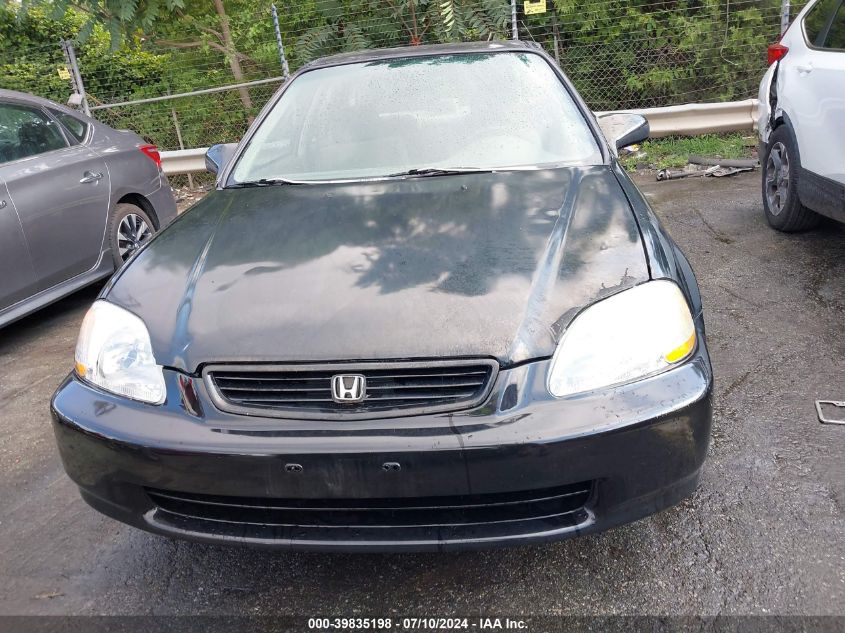 1998 Honda Civic Lx VIN: 2HGEJ6678WH618134 Lot: 39835198