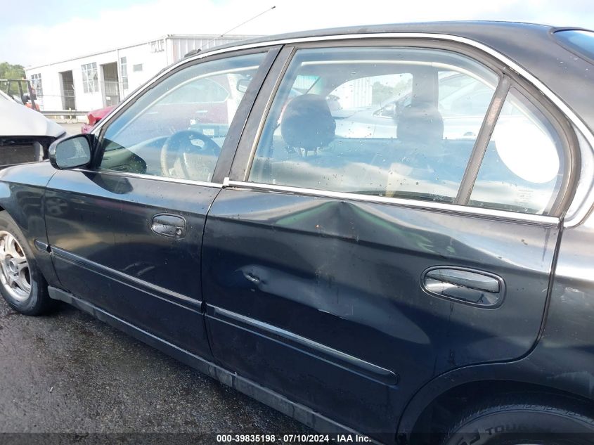 1998 Honda Civic Lx VIN: 2HGEJ6678WH618134 Lot: 39835198