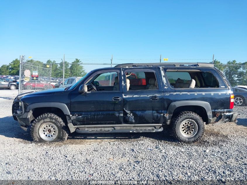 2003 Chevrolet Suburban 1500 Z71 VIN: 3GNFK16Z53G228695 Lot: 39835205