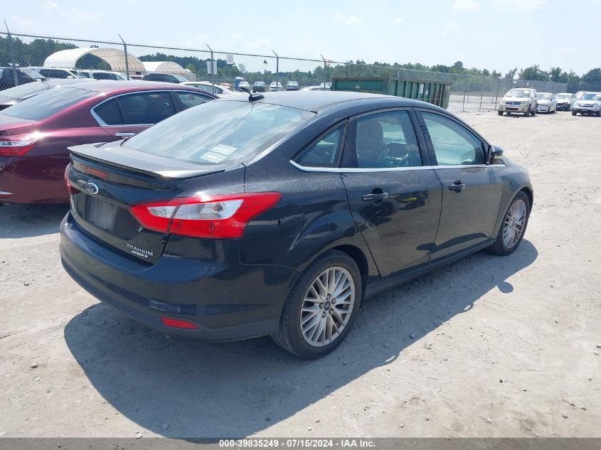 2013 Ford Focus Titanium VIN: 1FADP3J26DL286512 Lot: 39835249