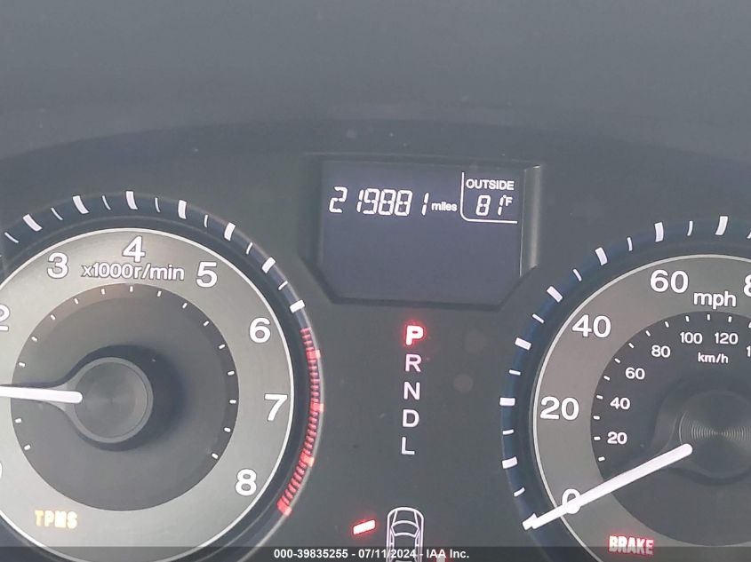 2011 Honda Odyssey Ex-L VIN: 5FNRL5H6XBB016604 Lot: 39835255