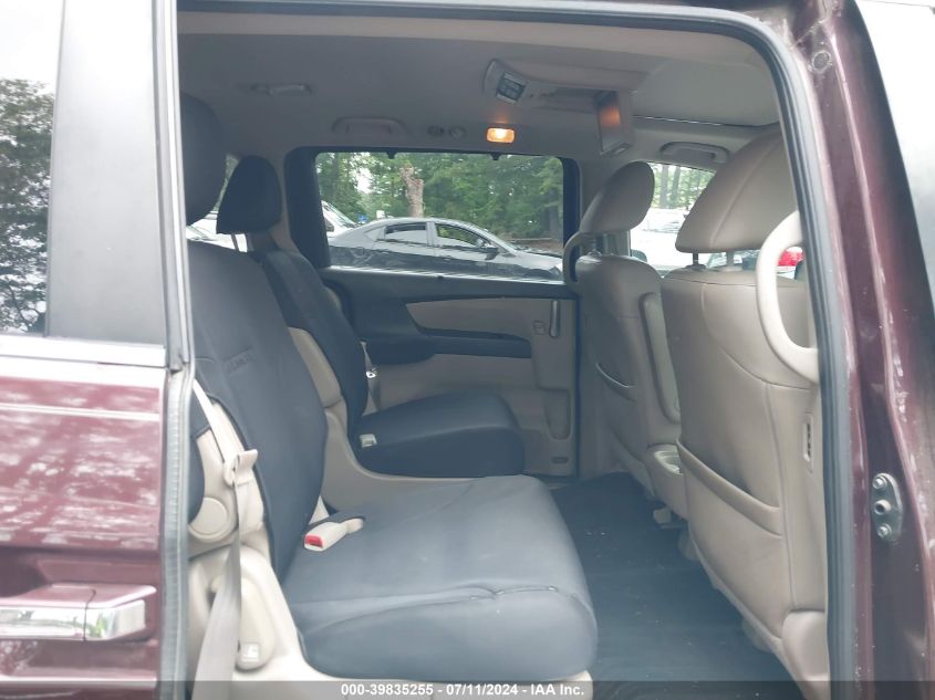 2011 Honda Odyssey Ex-L VIN: 5FNRL5H6XBB016604 Lot: 39835255