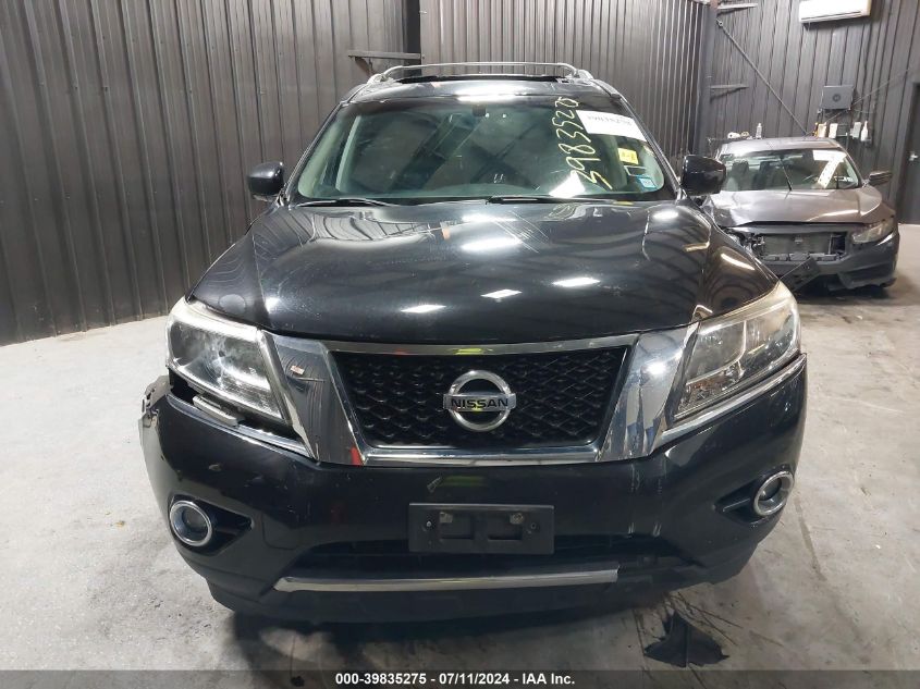 2015 Nissan Pathfinder Sl VIN: 5N1AR2MM7FC719414 Lot: 39835275