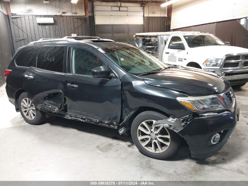 2015 Nissan Pathfinder Sl VIN: 5N1AR2MM7FC719414 Lot: 39835275