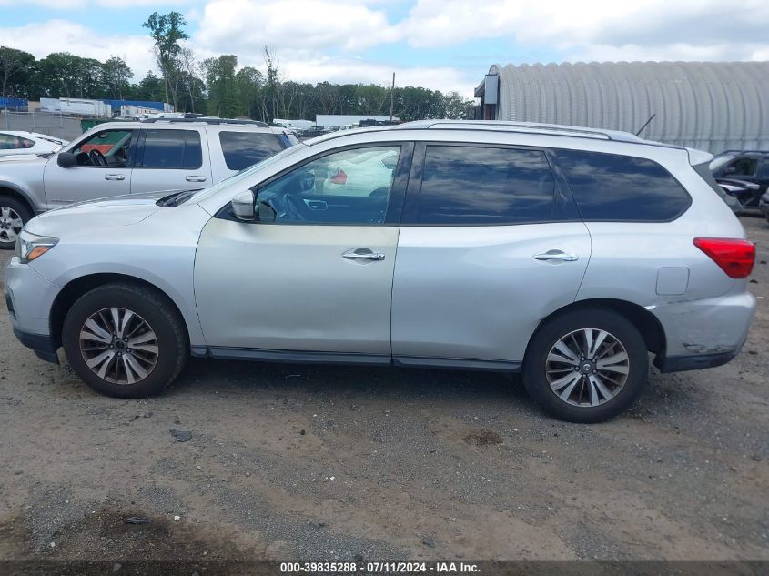 2018 Nissan Pathfinder Sv VIN: 5N1DR2MM9JC607428 Lot: 39835288