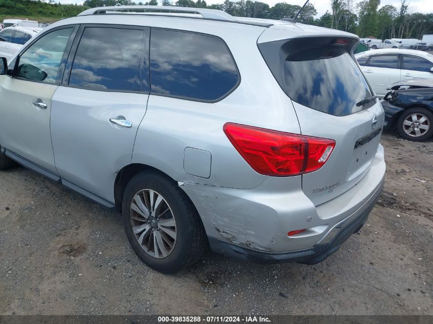 2018 Nissan Pathfinder Sv VIN: 5N1DR2MM9JC607428 Lot: 39835288