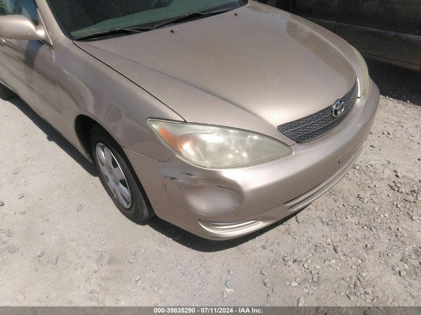 2003 Toyota Camry Le VIN: 4T1BE32K43U124887 Lot: 39835290