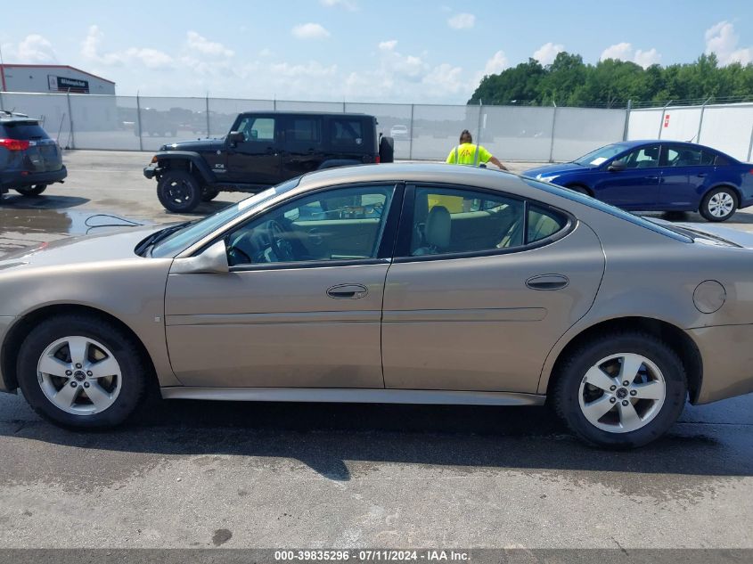 2006 Pontiac Grand Prix VIN: 2G2WP552161150990 Lot: 39835296