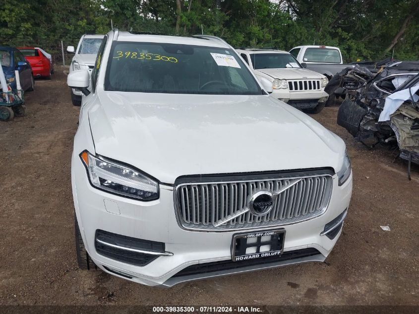 2019 Volvo Xc90 T6 Inscription VIN: YV4A22PL3K1491975 Lot: 39835300