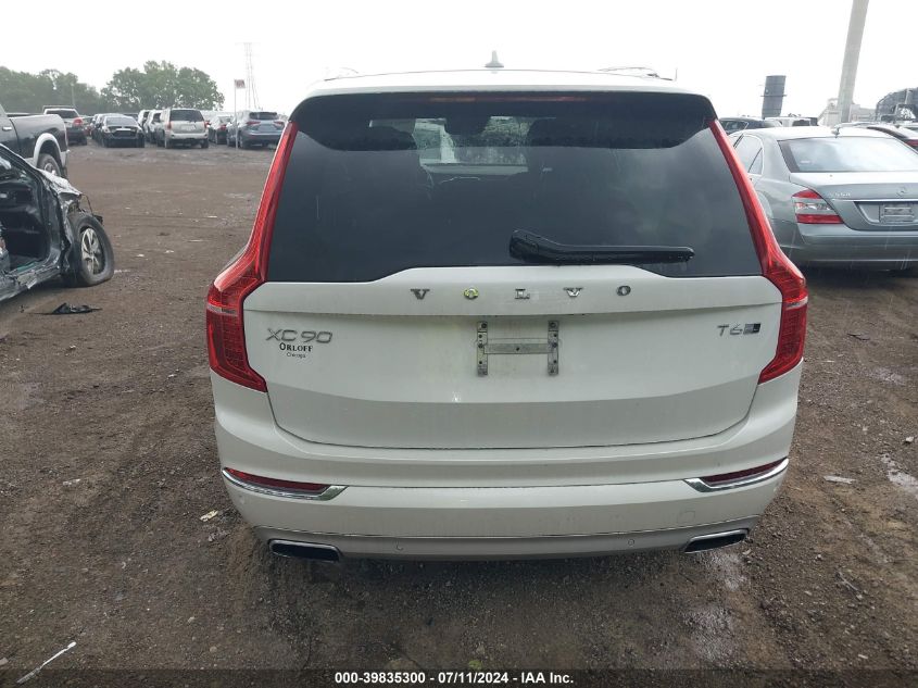 2019 Volvo Xc90 T6 Inscription VIN: YV4A22PL3K1491975 Lot: 39835300