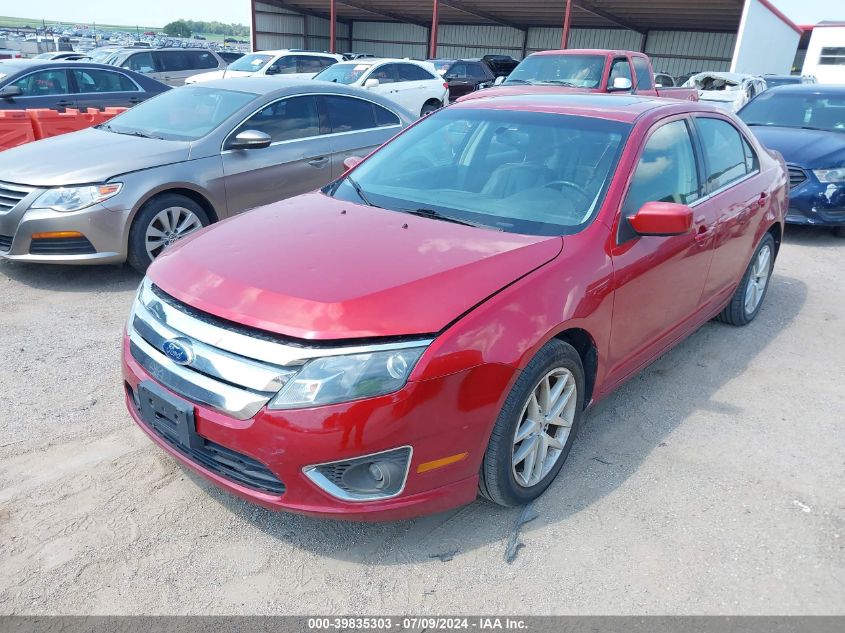 2011 Ford Fusion Sel VIN: 3FAHP0JGXBR325550 Lot: 39835303